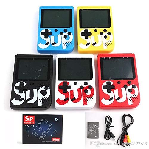 LucaHome - Consola Retro portatil 400 Juegos en 1 Sup, Consola portatil Arcade con Pantalla LCD 2,8