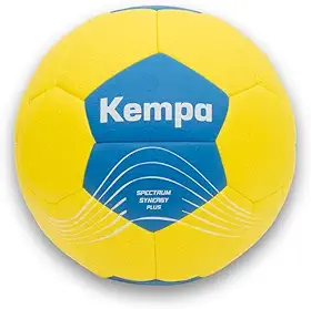 Bola De Handebol Kempa Spectrum Synergy Plus - Amarelo Cor:Amarelo;Tamanho:03