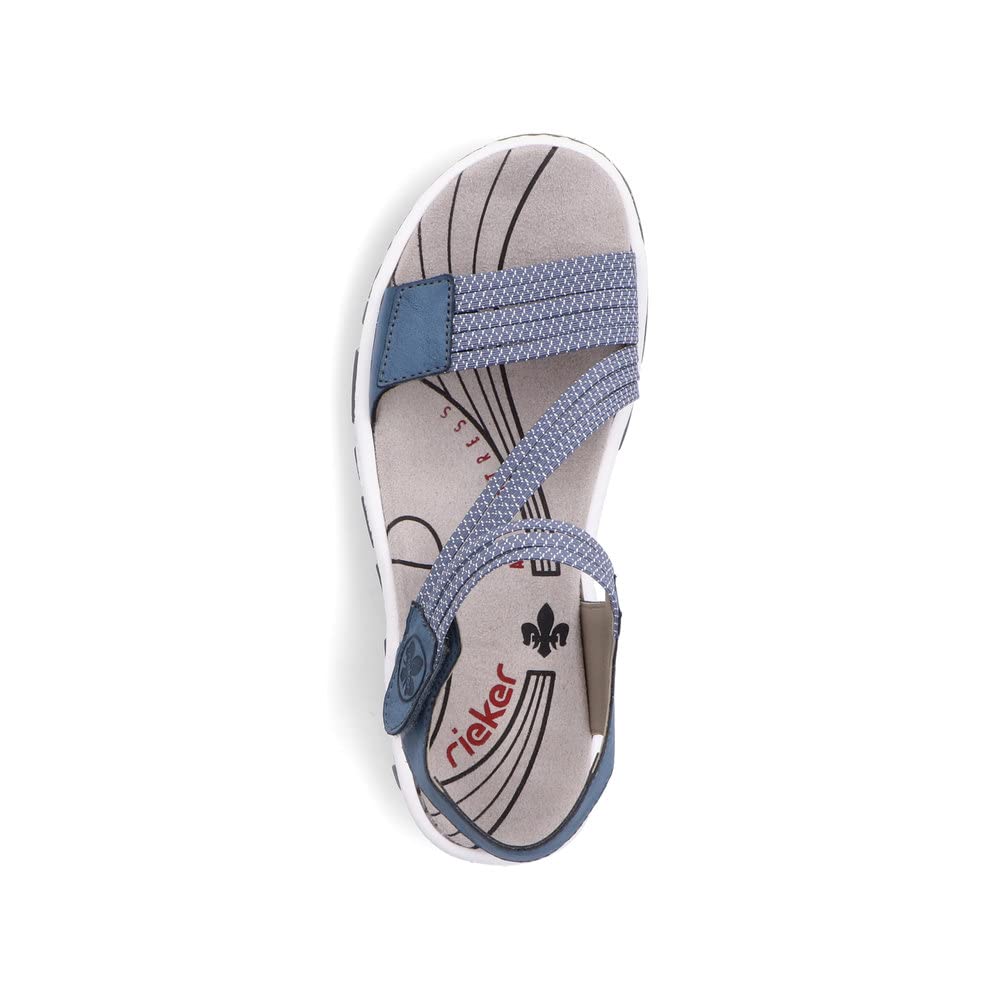 Rieker Damen 68871Trekking-Sandalen