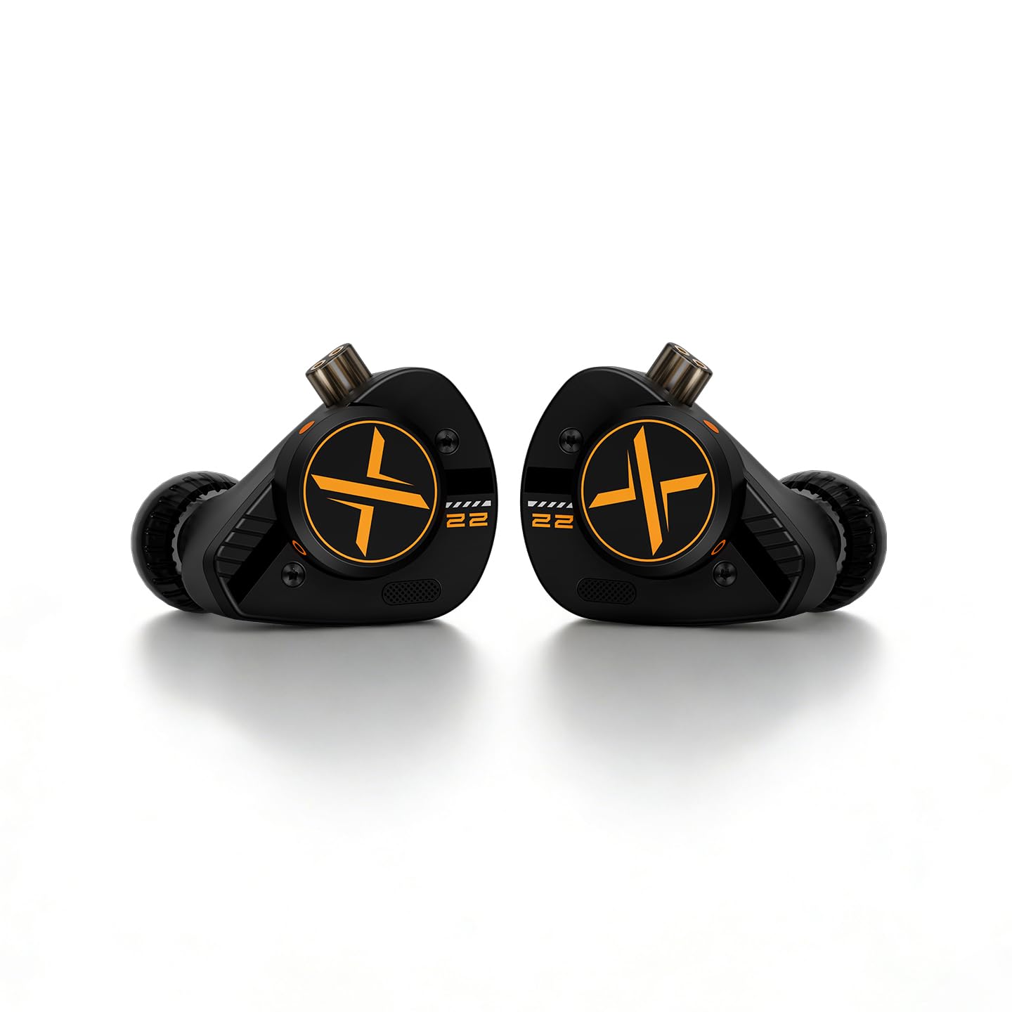 Fanmusic ooopusX Op.22 Kopfhörer, zwei dynamische zwei symmetrische Armature-Treiber, In-Ear-Monitore, einstellbare Tuning-Optionen (3,5 mm ohne Mikrofon)