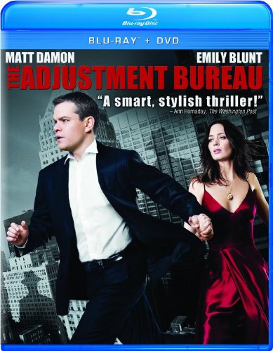 THE ADJUSTMENT BUREAU Movie Blu Ray+DVD Combo Pack (MATT DAMON) image 2