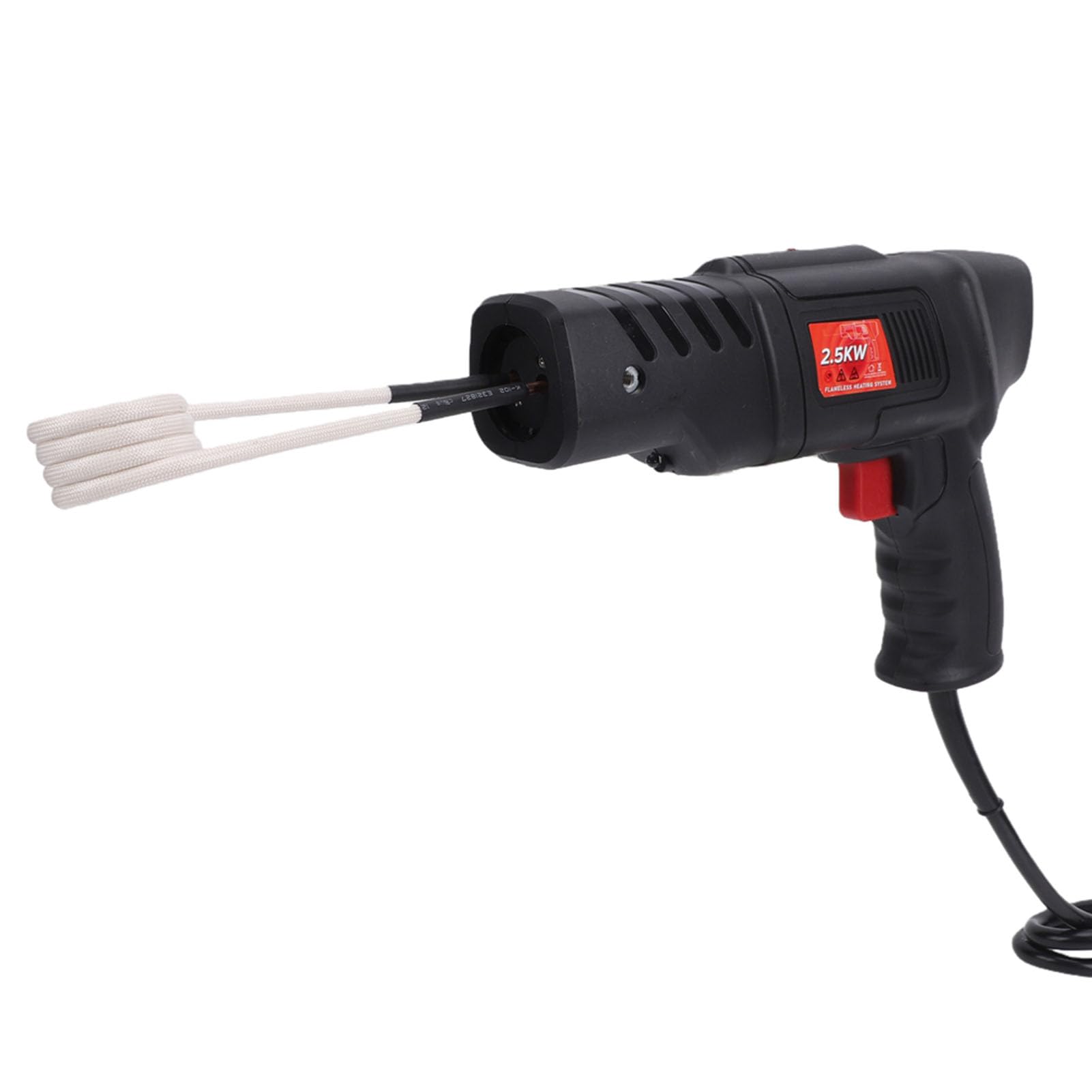 ASHATA Nagrzewnica Indukcyjna 2500 W Skuteczne Usuwanie Rdzy W Zastosowaniach Mechanicznych W Samochodach 4 Cewki (ABS)
