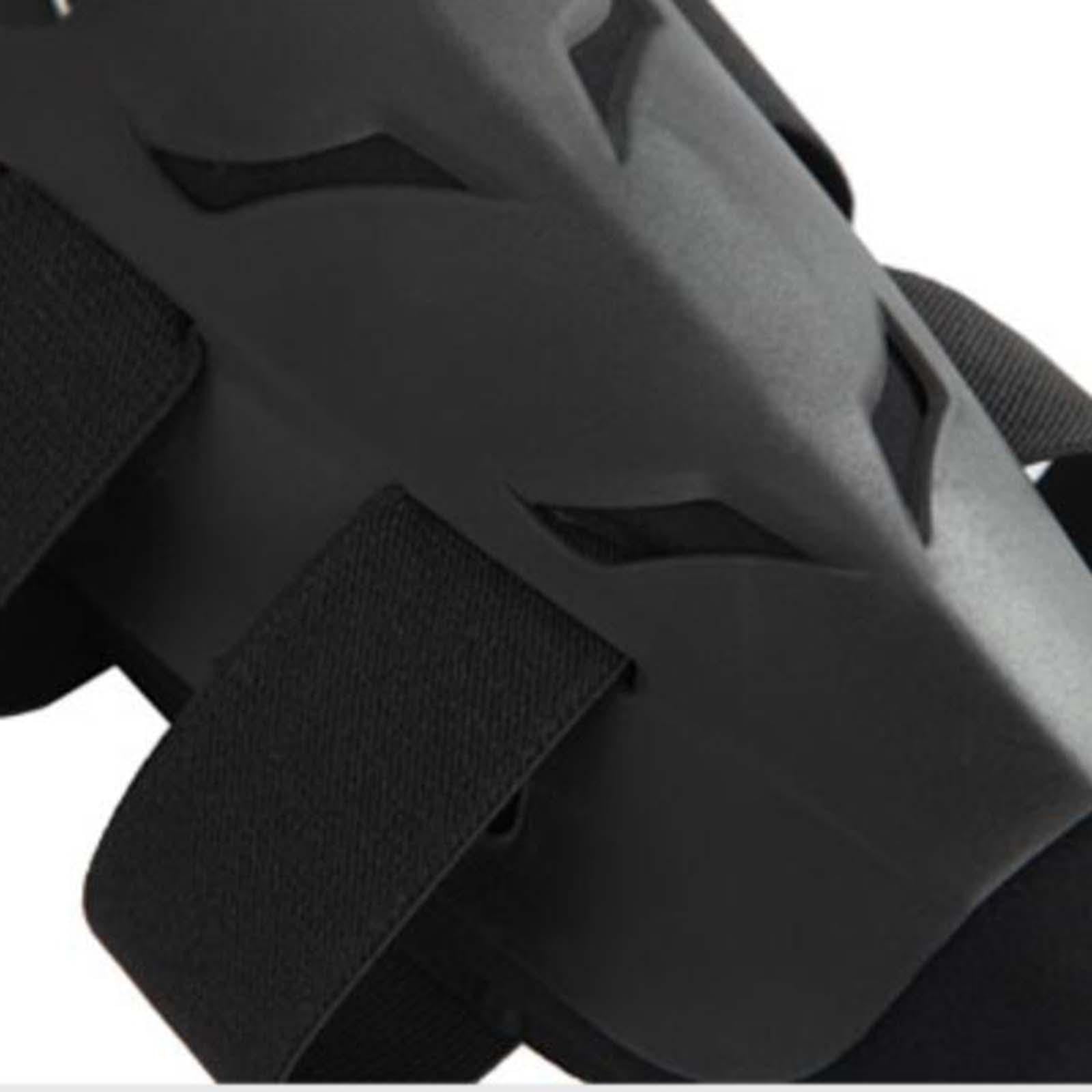 4 Pieces Motorcycle Knee Shin Guards Elbow Knee Pads for Powersports