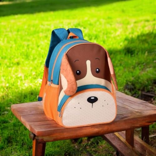 Mochila Costa Infantil Cachorro Marrom 13