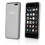 Case for Amazon Fire Phone (Case by BoxWave) - Arctic Frost Crystal Slip, Flexible, Form Fitting, TPU Case for Amazon Fire Phone - Frosted Clear