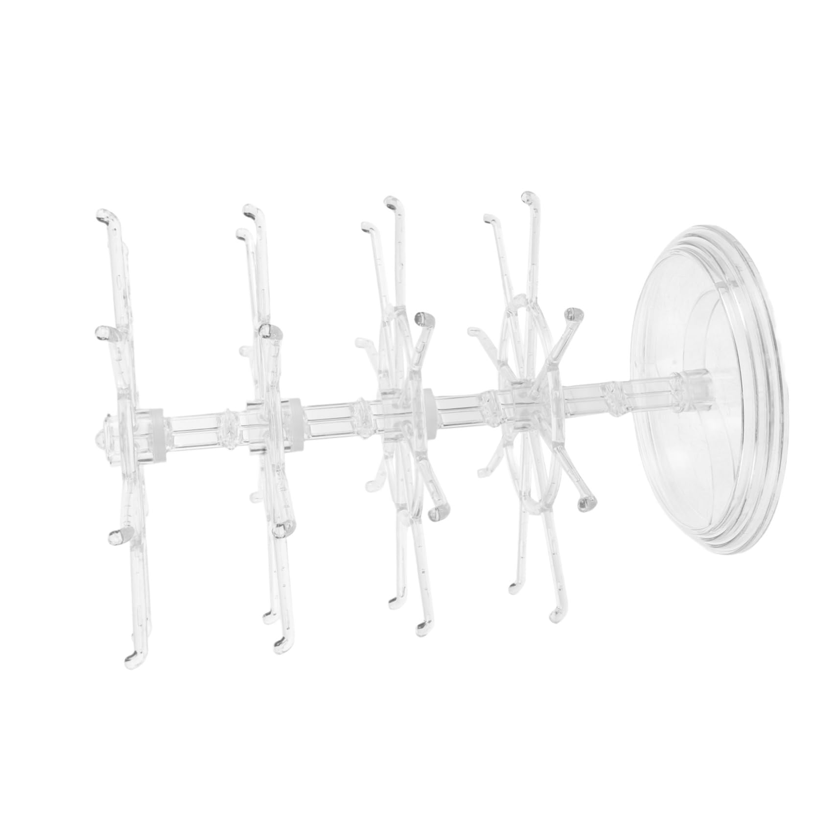 Unomor Elegant Multi Functional Earring and Necklace Holder for Space Saving Display Bedroom and Vanity for Quick Access to Accessories