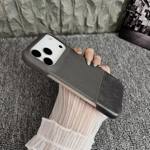 Coque iPhone Air en cuir tissé bleu, l'excellence d'un étui haut de gamme - 2