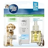 El kit Difusor y Fragancia del ambientador eléctrico Ambi Pur con tecnología Odourclear elimina los olores persistentes