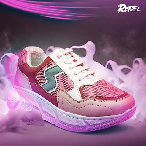 Image of SOLETHREADS Truffle Women Sneaker|Soft Cushioned Insole|Chunky Sole|Lightweight|Comfortable|Stylish|Outdoor|Indoor Party|Anti-Skid|Dynamic Feet Support|Arch Support|Regular Wear|Casual Shoes|Everyday