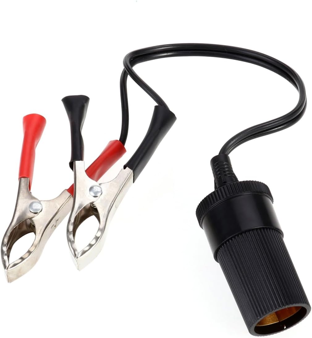 12v Adapter for Car Battery Clips Dc Pliers Cable Gauge Wire Boat Auto Car Gadget Accessories
