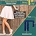 Skinny Clip Waistband Tightener - Replace Belts For Women & Men Hold Up Your Pants Waist Cinch Adjustable Pant Skirts Shorts Jeans Multicolor 4 Pack