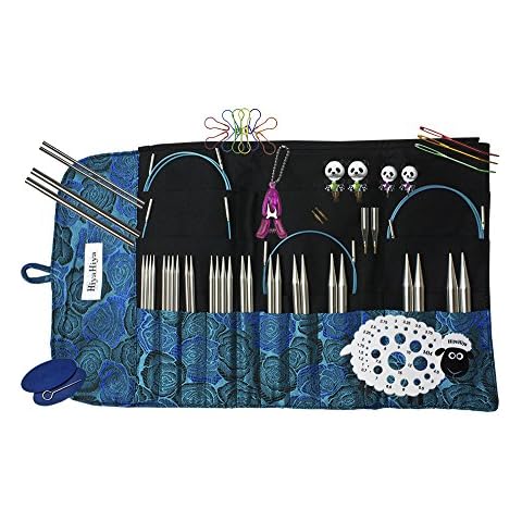 HiyaHiya 5 Sharp Steel Deluxe Limited Edition Interchangeable Set with Circular Case Cover