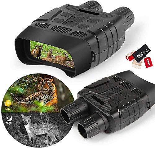 Up To 40% OFF Night Vision Binoculars Digital Infrared Goggles with 32GB Memory Card- 2.31'' TFT LCD View Screen and 960P Image&Video,984ft Viewing Distance–Infrared Gear for Hunting & Surveillance