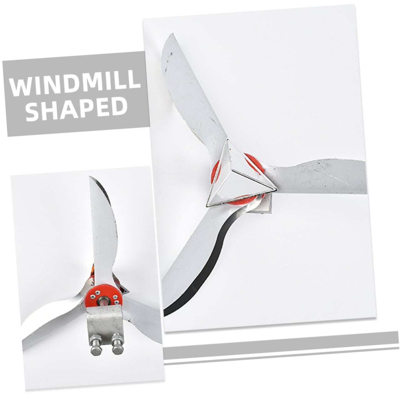 Abaodam Windmühle Aus Metall Für Garten Windmühlen-Vogel Zur Vogelabwehr Reflektierender Vogel Im Freien Metall-windmühlen-Vogel Für Rasenvögel