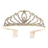 tiara sparkles shoppie Una talla le queda a la mayoría. El diseño de tamaño libre se adapta a la mayoría de las adolescentes y mujeres.