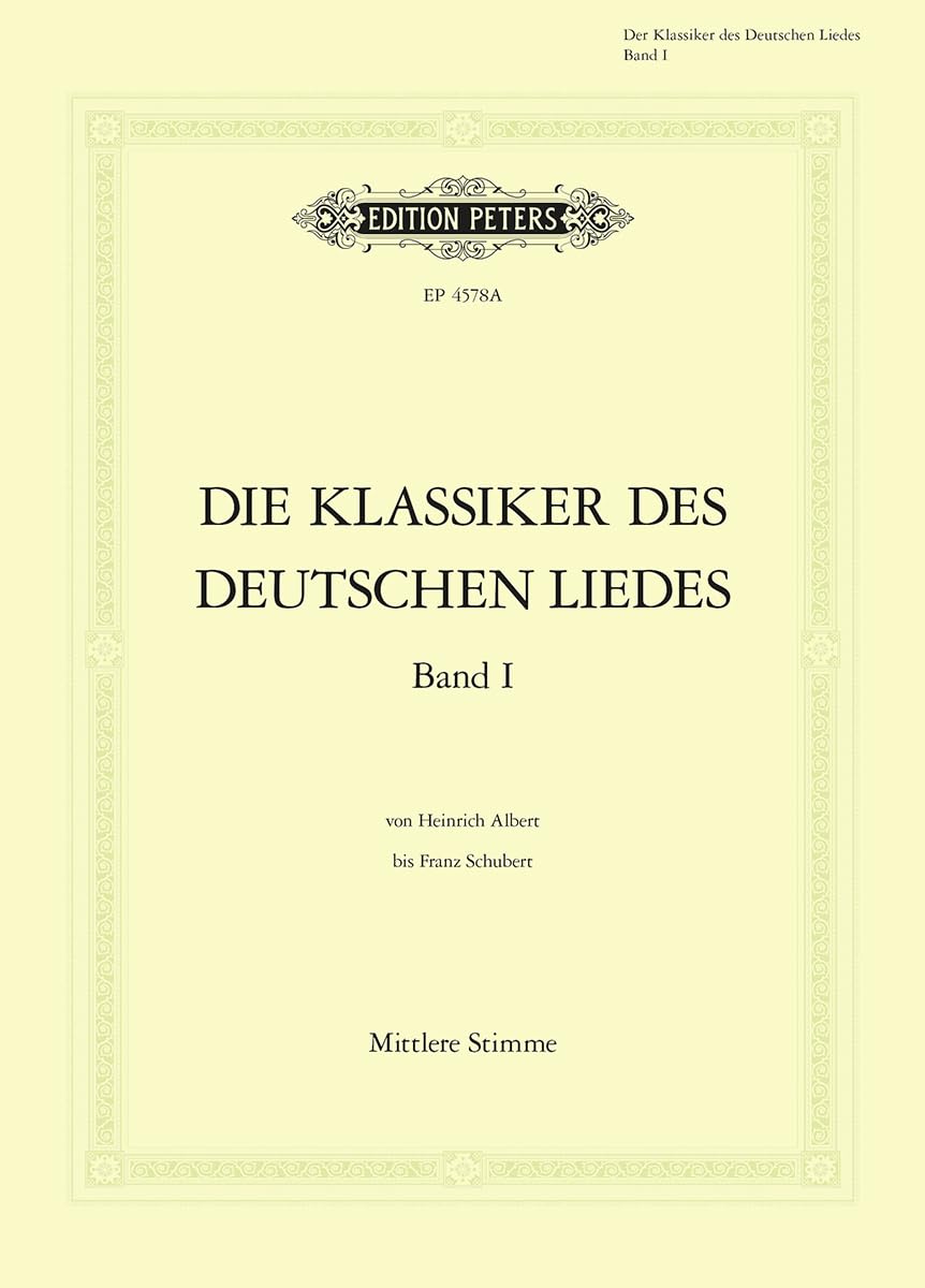 Classics of the German Lied