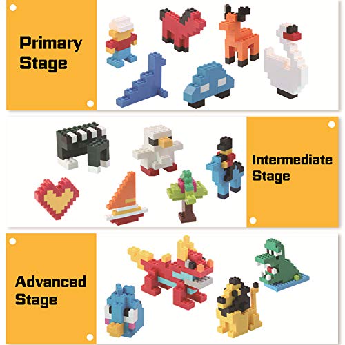 WYSWYG Bausteine,140 Teile 2x4 Classic Blöcke Building Blocks, Kompatibel mit All Major Brands, Bricks für Kinder ab 6… – Bild 6