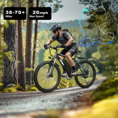 Image of ZNH Electric Bike for Adults, Peak 1000W Ebike 20 Mph & 80 Miles