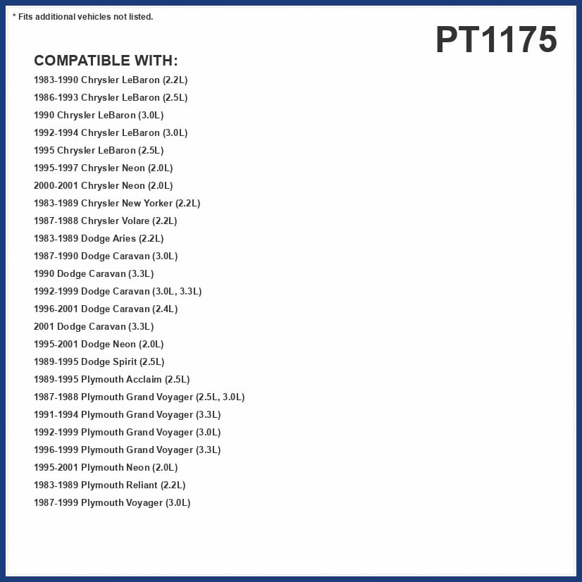 Amazon.com: PG Automatic Transmission Filter PT1175 | Fits 2001-95