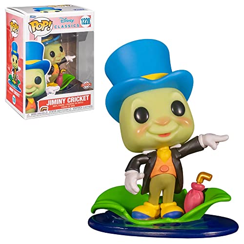 Pop! Pinocho 1228 - Jiminy Cricket On Leaf Special Edition