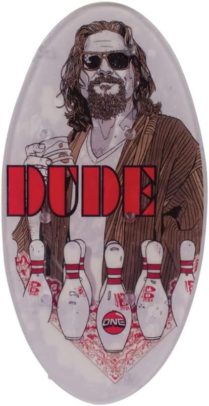 One Mfg The Dude Snowboard Stomp Pad 5" x 3" - Lightweight, Anti-Slip