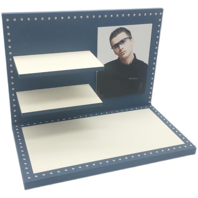 Expositor de Gafas Estante para Guardar Gafas de Sol Relojes y Accesorios