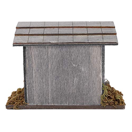 SPYMINNPOO Puppenhaus Hühnerstall, Miniatur Hühnerstall Im Maßstab 1:12, Spielzeug Dekorationszubehör für 1/12… – Bild 6