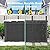EasyUp 320 Gallon Deck Box Waterproof, UV Resistant Resin Outdoor Storage Box with Hydraulic Rod, Lockable Design and Enhanced Durability for Patio, Garden, and Poolside Use