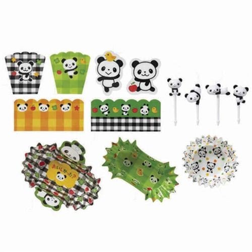 Kit accessori per Bento kawaii panda Bento