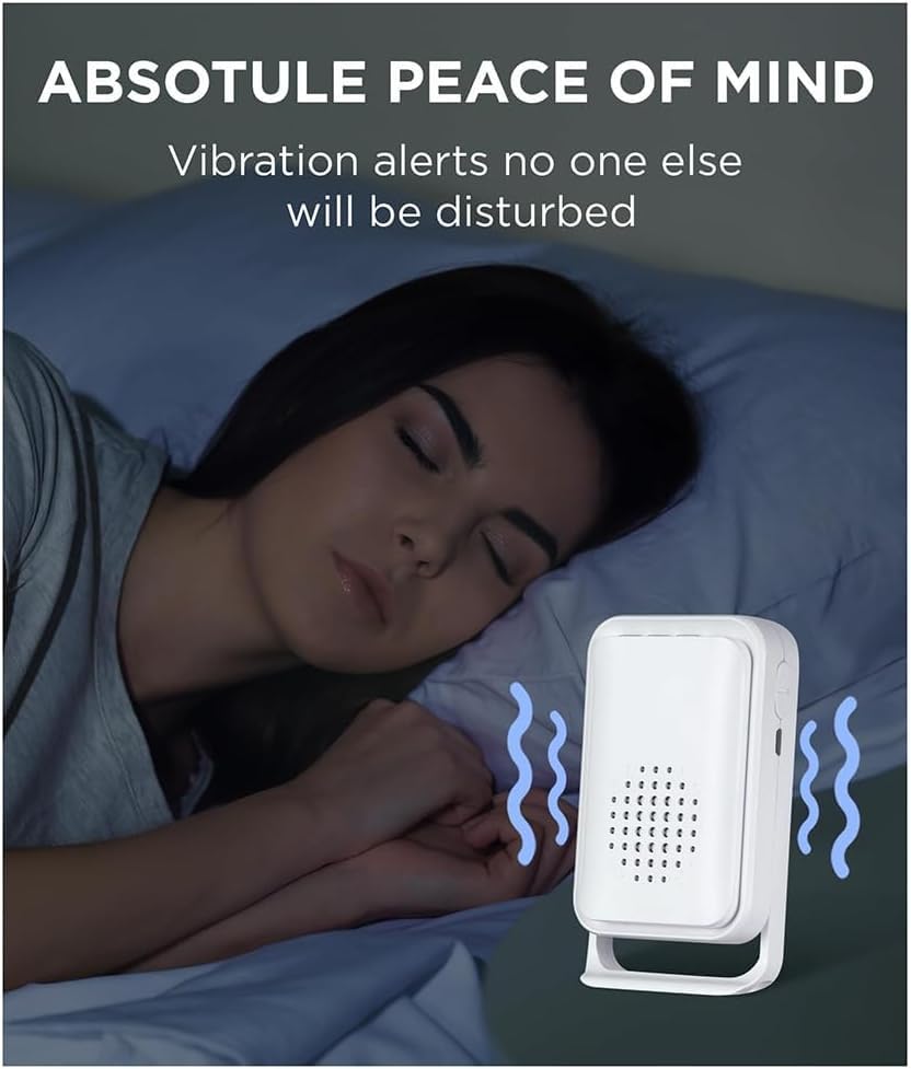 Alarmas de cama para pacientes ancianos con demencia - Dispositivos de prevención de caídas con detector de movimiento sin para ancianos con demencia