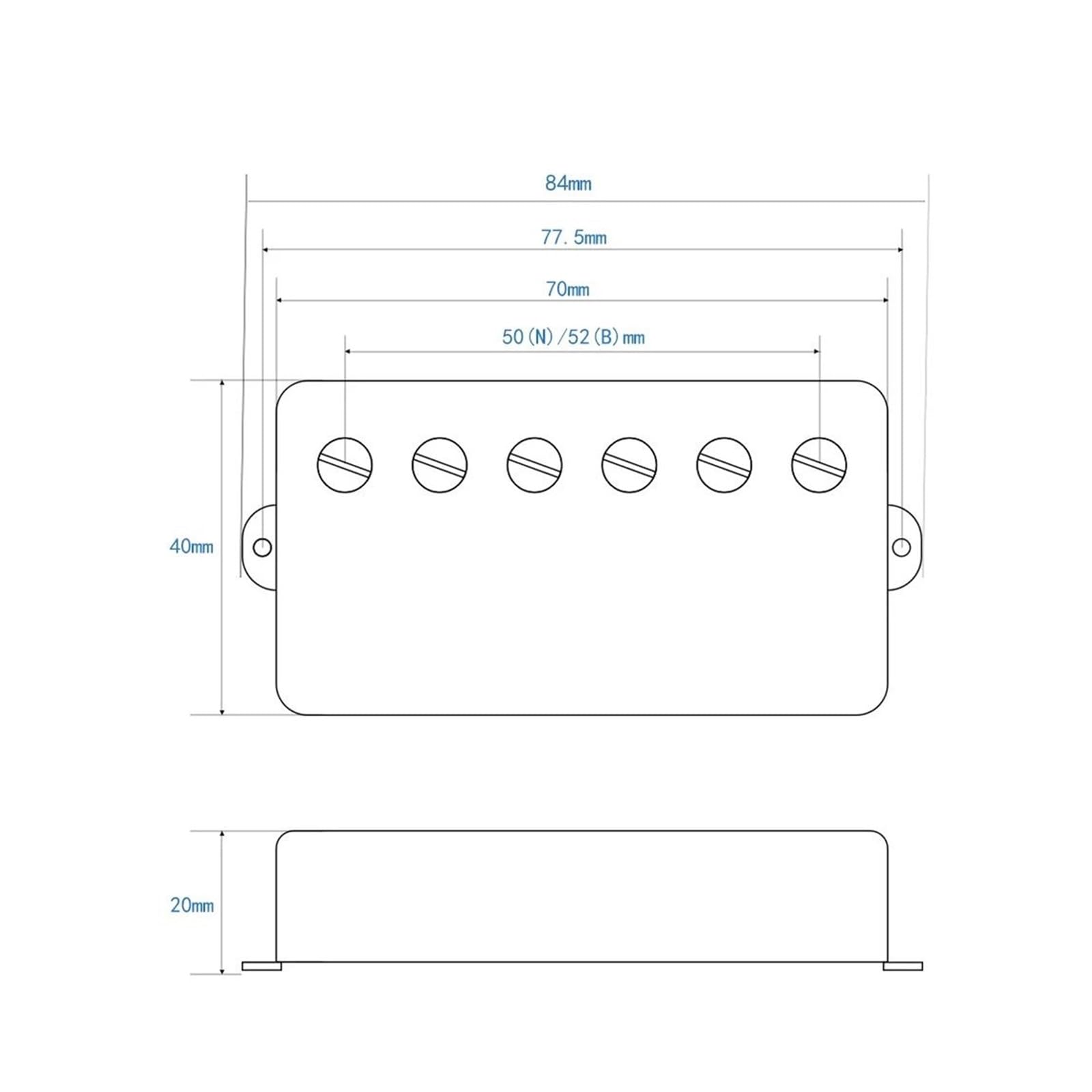 Chitarra Acustica Elettrica Per Principianti Pickup A Doppia Bobina Accessori Per Strumenti Musicali Colorati(3/4)
