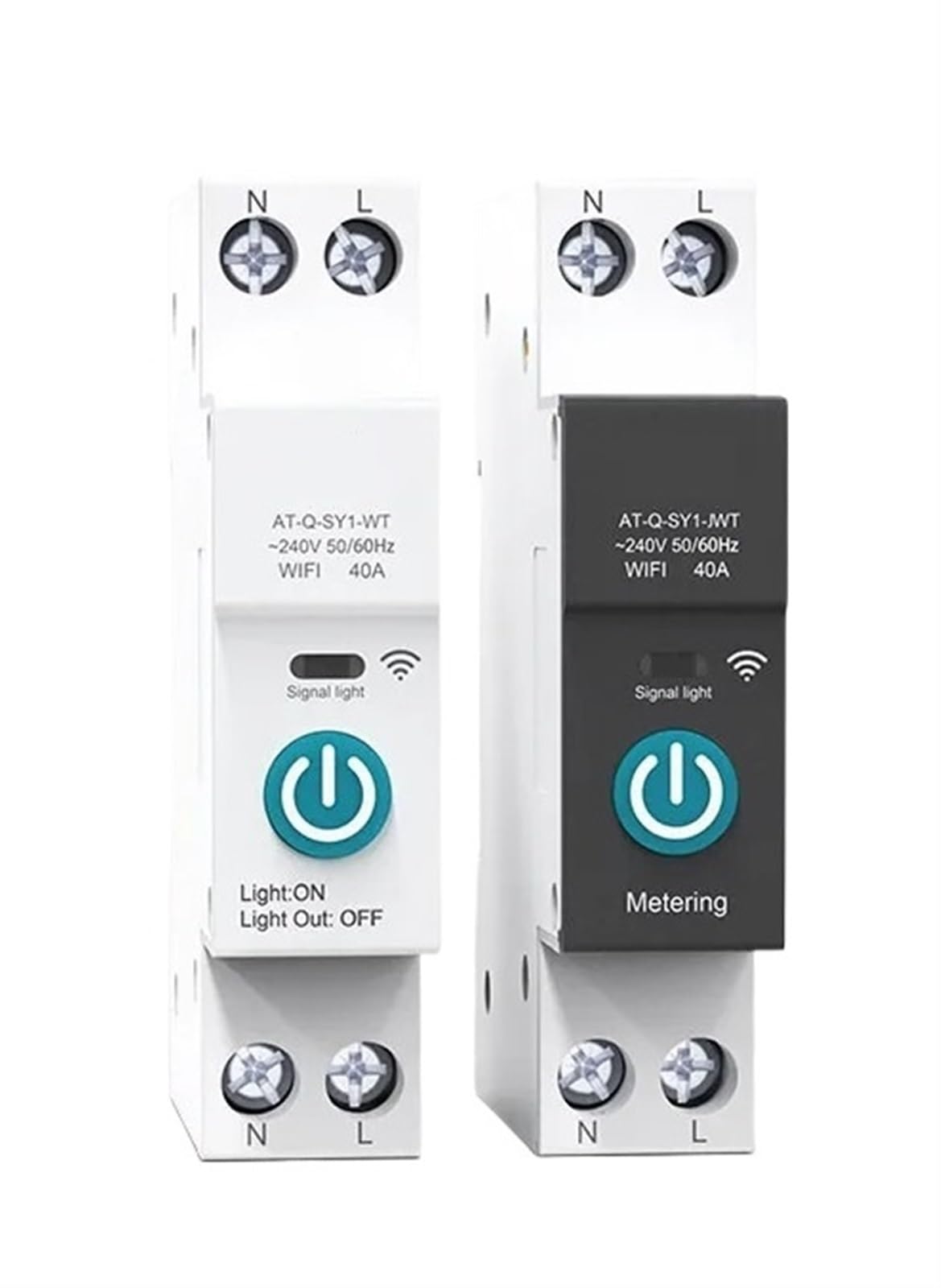 Interruptor de control remoto inalámbrico para hogar inteligente con disyuntor WiFi 63A DIN