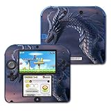 MightySkins Skin Compatible with Nintendo 2DS - Dragon Fantasy | Protective, Durable, and Unique...