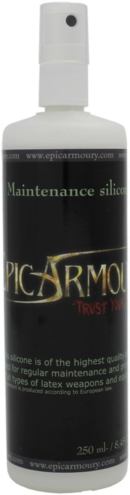 Epic Armoury Maintenance Silicone Spray for Latex Foam LARP Weapons 250ml./8.45fl.oz.