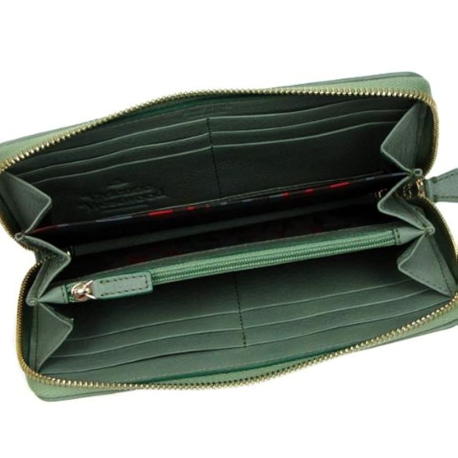 Vivienne Westwood 長財布 ラウンドファスナー グリーン ヴィヴィアンウエストウッド Vivienne Westwood 財布 長財布