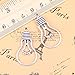 Produktbild LKJHG 12 Stück Charms Glühbirne 19x35mm Antike Anhänger, Silberschmuck, DIY für Armband Halskette