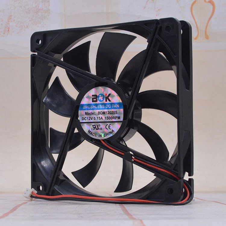 Power Supply Ultra-Quiet Fan BDM12020S 120 * 20MM 12V 0.15A Chassis Fan