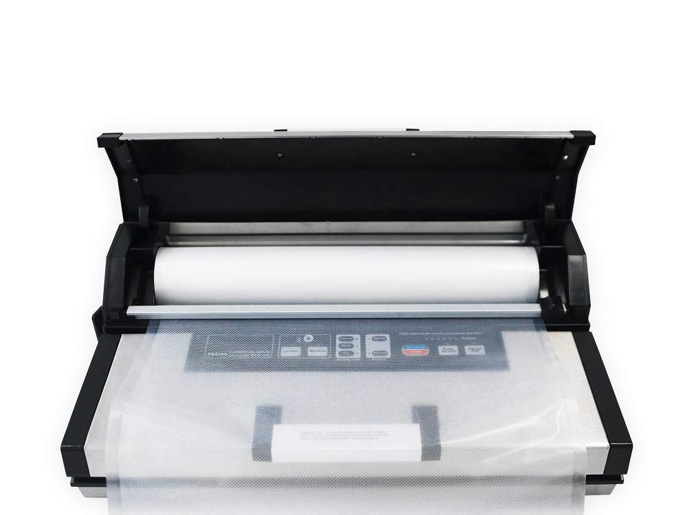 Maxxo VM Master Machine sous vide professionnelle 25 l/min 350 W automatique appareil de mise sous vide alimentaire Double Soudure en acier inoxydable Largeur de rouleau jusqu'à 40 cm