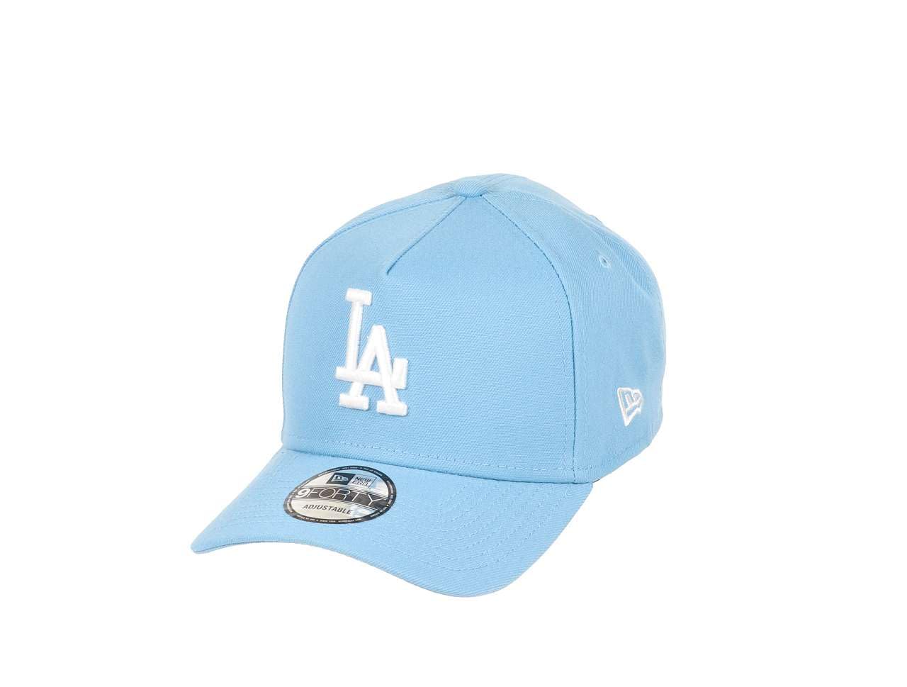 New Era Los Angeles Dodgers MLB SkyBlue White 9Forty A-Frame Snapback Cap โ image 1