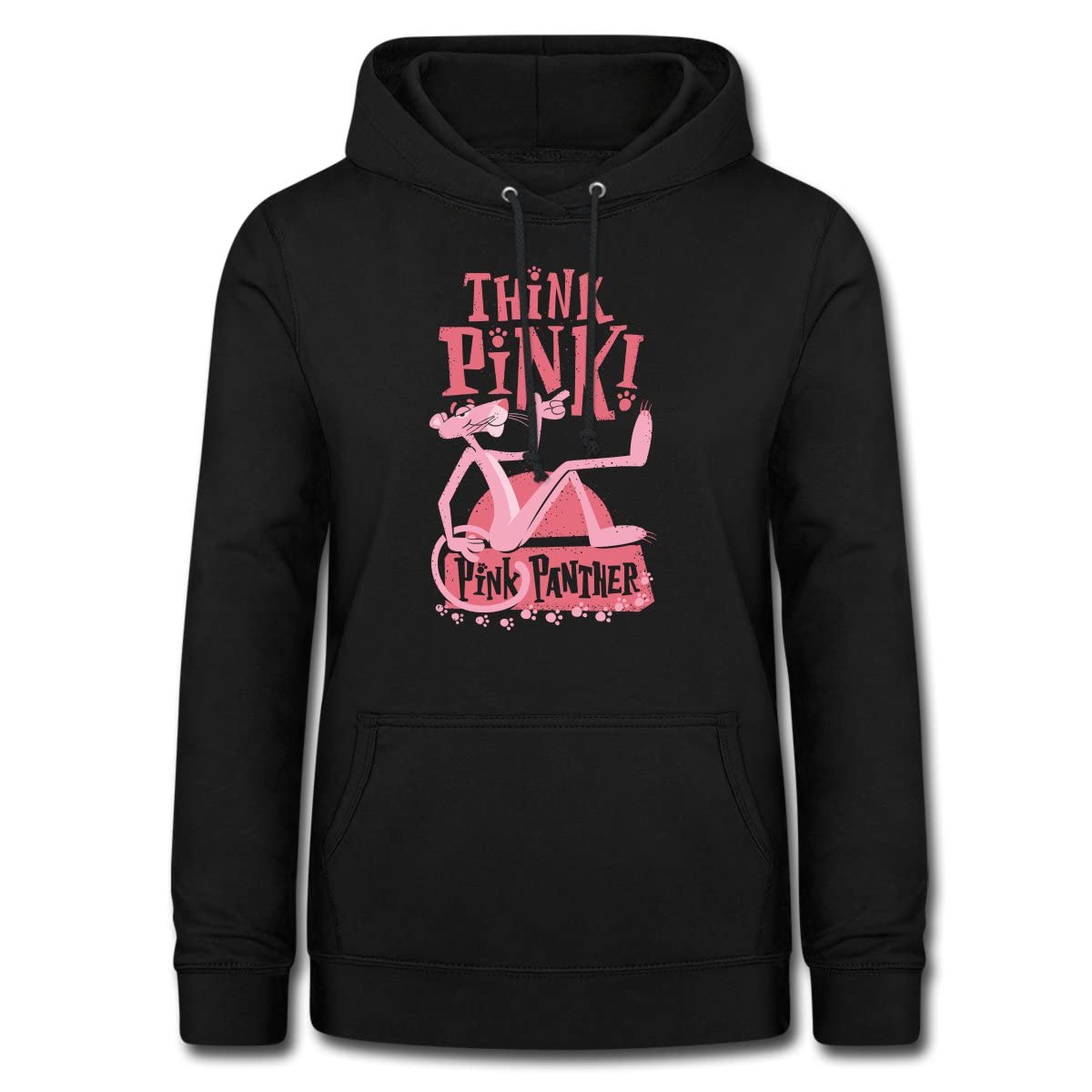 Spreadshirt Pink Panther Think Pink Women's Hoodie