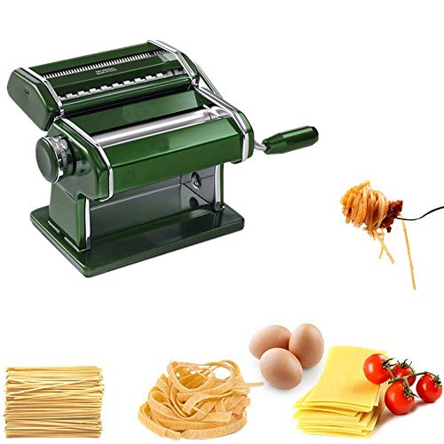 WERYU Zarte Nudelmaschine Nudelmaschine Handkurbel Nudelroller Manuelle Nudelmaschine Perfekt Zum Zubereiten Von… – Bild 3