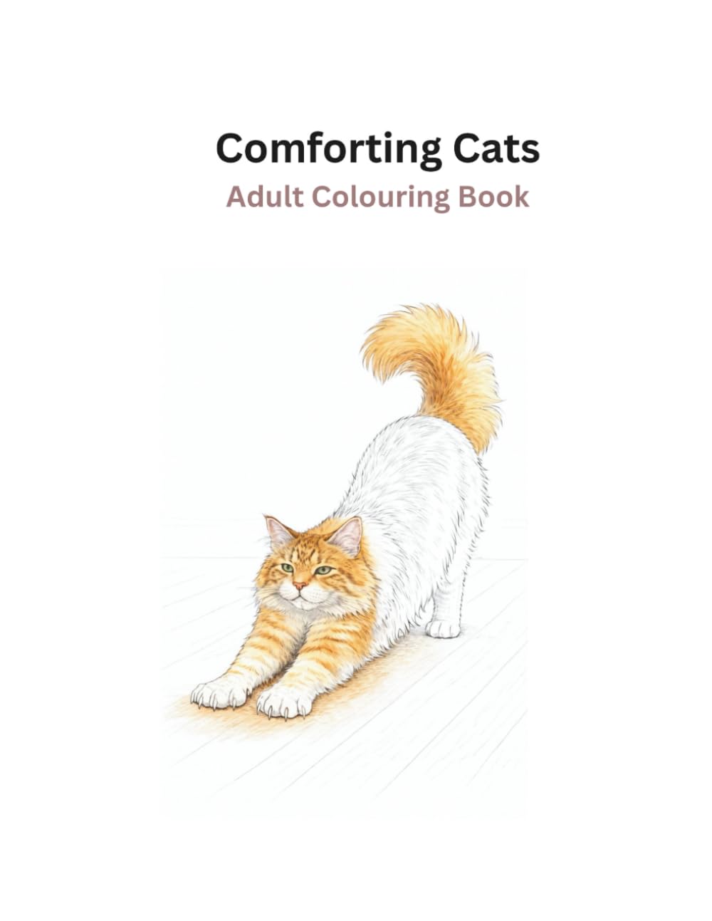 Comforting Cats: Adult Colouring Book