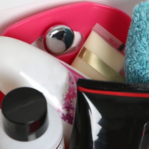 Premier Housewares Round Storage Caddy - Hot Pink