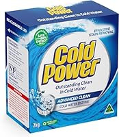 Cold Power Advanced Clean, Powder Laundry Detergent, 2kg, Suitable for Front and Top Loaders
