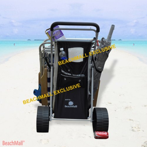 Super Ultra Wide Wheel Buggy Wonder Wheeler Beach Cart With Big Wheels For Sand #TOP2