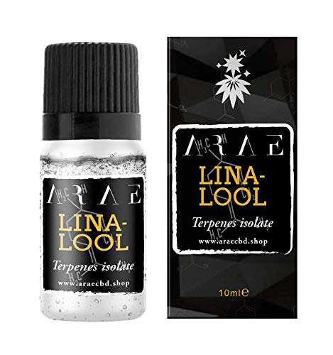 ARAE - Reines Terpen Linalool - 100% reine Bio-Lebensmittelqualität, in Spanien hergestellt, GMP-Qualität, 10ml