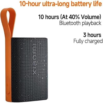 Xiaomi Sound Packet Mi Portable Bluetooth 5.4 Speaker, IP67 Waterproof Outdoor Bluetooth Speaker with Dynamic Sound, Supports TWS Connection, 10 Hours Playback Time, Black