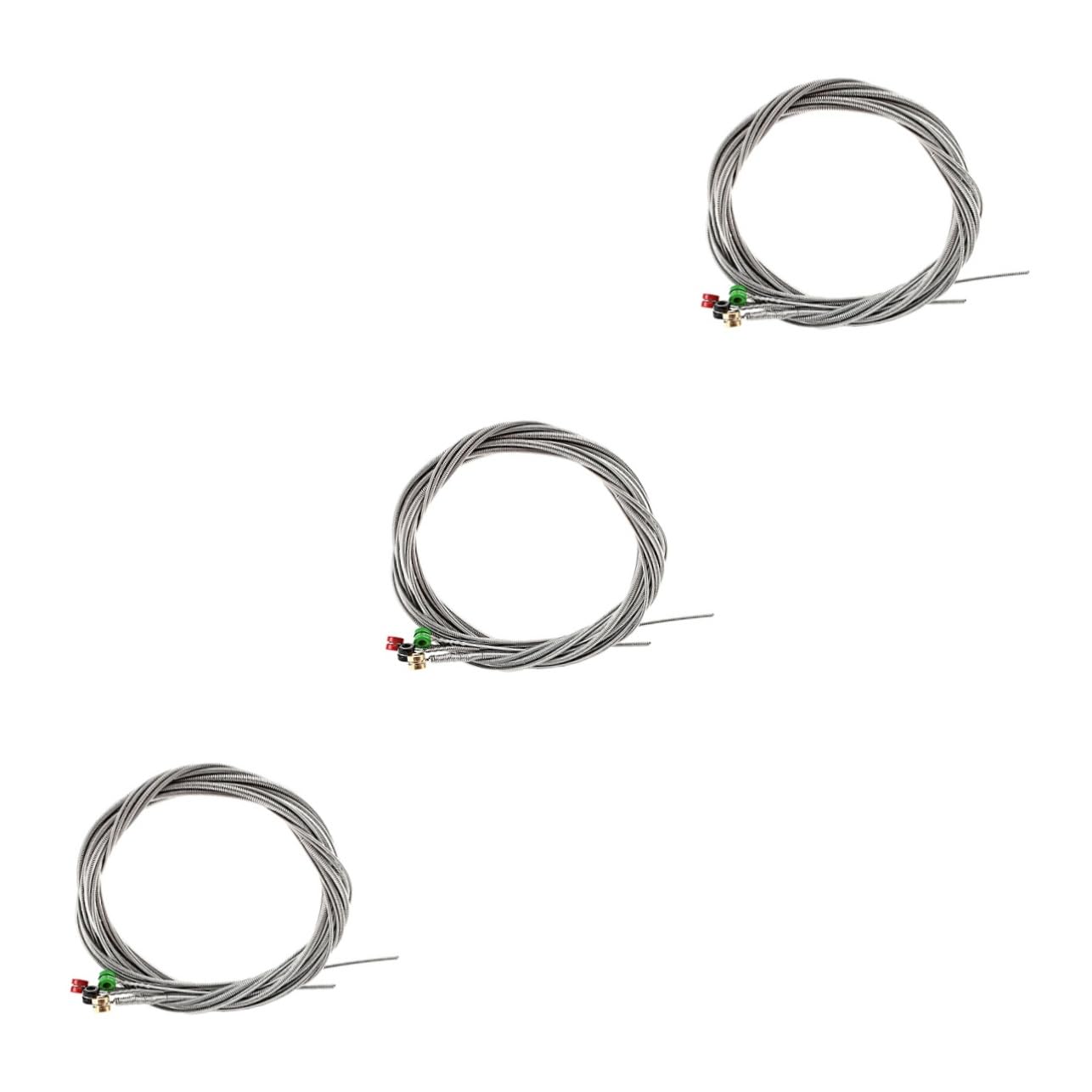 Toyvian 3sets Corde Per Basso Elettrico Acciaio Inossidabile Di Corde Resistenti Per Strumenti Musicali Per Musicisti Professionisti e Principianti Durabilità e Praticità Garantite
