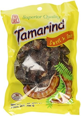 Thai Tamarind Sweet & Sour Candy with Whole Pod (All Natural 94% Tamarind)