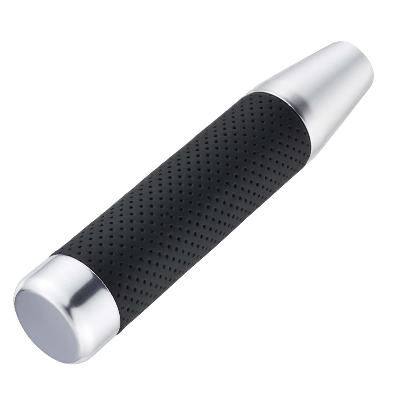 Abfer Tall Shift Knob Weighted Gear Stick Shifter Knob Car Long Shifting Lever Replace Extension Fit Most Manual Automatic Transmission Vehicle, Silver